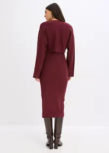 Strikket kjolesett  (2-delt sett), bonprix