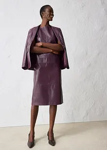 Skinnkjole av lammenappa, bonprix