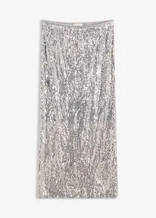 Paljett-midiskjørt, bonprix