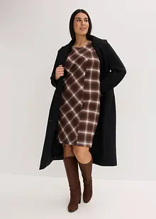 Kjole med rutemønster, bonprix