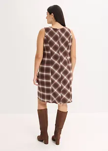 Kjole med rutemønster, bonprix