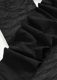 Tynn strømpebukse med blomstrete nettingmønster, bonprix