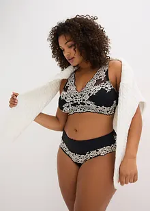 Maxitruse med delikate blonder, bonprix