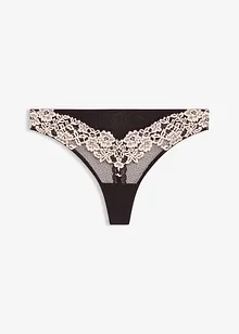 Stringtruse i tofarget blonde, bonprix