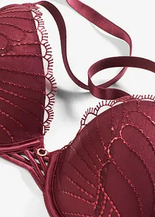Padded-BH med raffinert broderi, bonprix