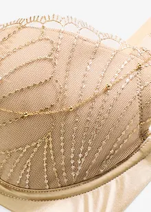 Padded-BH med raffinert broderi og avtagbare lenker, bonprix