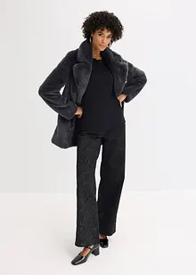 Topp i Punto di Roma-materiale med bølgekanter, bonprix