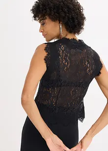 Vest i blondemateriale, bonprix