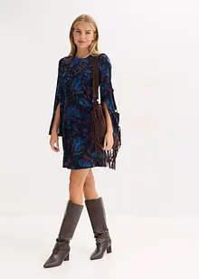 Minikjole i lett fløyel, bonprix