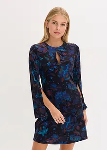 Minikjole i lett fløyel, bonprix