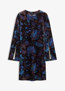 Minikjole i lett fløyel, bonprix