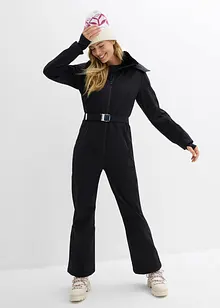 Vannavvisende, varmt fôret skidress i softshellmateriale, bonprix