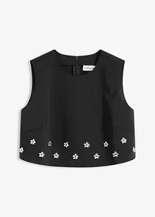 Bluse i bomullsmiks, bonprix