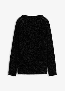 Langermet jerseytopp, bonprix