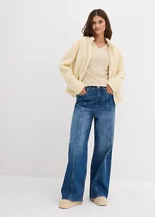 Langermet topp i figurnær modell, bonprix