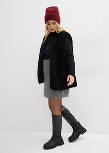 Kort, strikket skjørt, bonprix