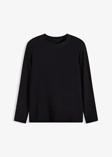 Varmende topp i lett materiale med lange ermer, bonprix