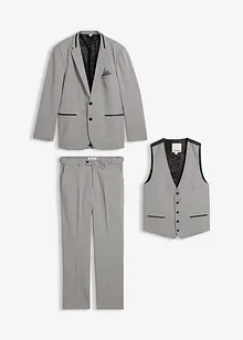 Dress med vest (3-delt sett), Regular Fit, bonprix