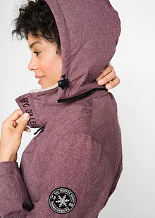 Outdoor-funksjonsjakke med teddyfleece, vanntett, bonprix