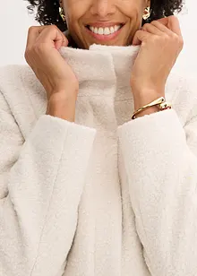 Kort kåpe i bouclé, bonprix