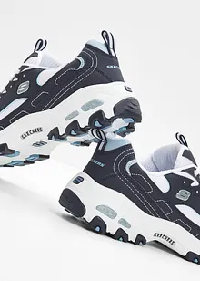 Chunky sneakers i skinn fra Skechers, Skechers