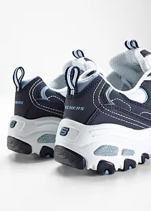 Chunky sneakers i skinn fra Skechers, Skechers