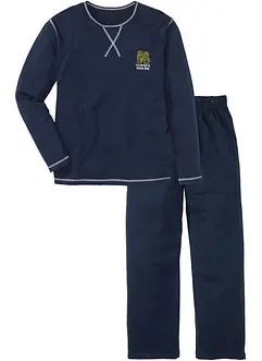 Pyjamas i 100% bomull, bonprix
