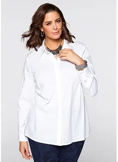 Lang stretchbluse, bonprix