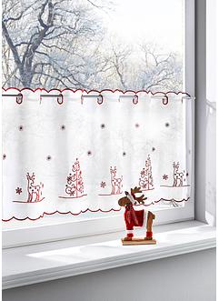 Gardinkappe med juletre-broderi, bpc living bonprix collection