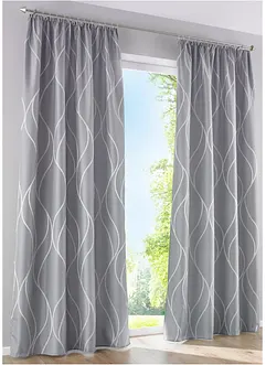 Jacquard-gardin (1 stk.), bonprix