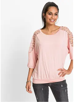 Oversize-topp, med blonde, bonprix