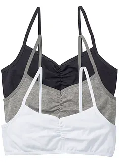 Bustier til barn (3-pack), bonprix