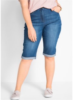 Stretch-Jeans-Bermuda med komfortabel linning, bpc bonprix collection