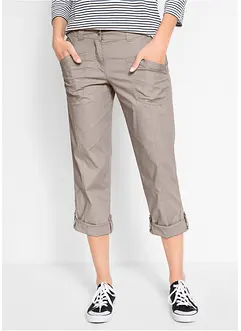 Cargo-bukse med stretch - 3/4 lang, bonprix
