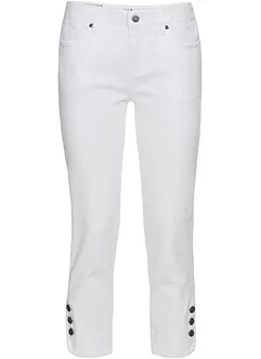 Slim Fit-jeans Mid Waist, Cropped, bonprix