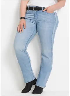 Komfortabel jeans med stretch, Bootcut, bonprix