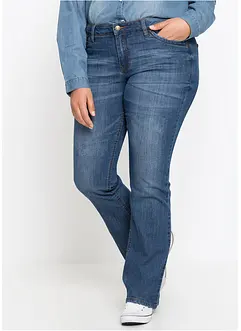 Komfortabel jeans med stretch, Bootcut, bonprix