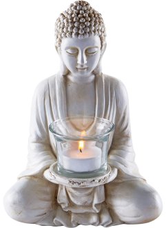 Dekorativ buddha-figur med telysholder, bpc living bonprix collection