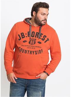 Sweatshirt med hette, John Baner JEANSWEAR