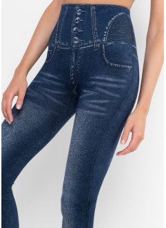 Shape sømløs leggings i jeansoptikk, nivå 3, bpc bonprix collection