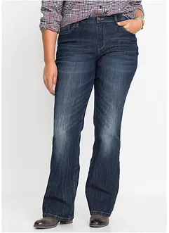 Komfortabel jeans med stretch, Bootcut, bonprix