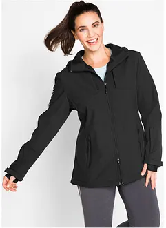 Softshell-jakke, vannavvisende, bonprix