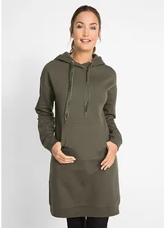 Sweatkjole i ren bomull, bonprix