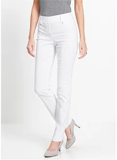 Stretch-bukse med slip on-fasong, bonprix