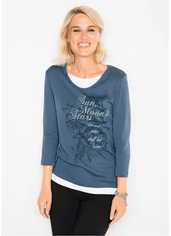 2-i-1 topp, 3/4 arm, bonprix