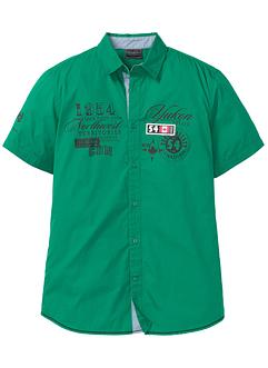 Skjorter Store størrelser SALG Herre bonprix.no Salg Kortermede Skjorter til Herre i størrelse 4XL på tilbud
