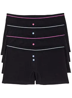 Boxer for dame (4-pack), bonprix