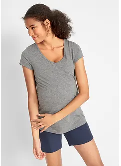 Basic mammatopp i økologisk bomull (2-pack), bonprix