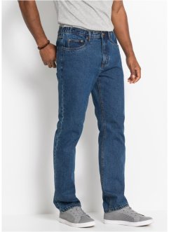 Classic Fit Jeans med delelastisk linning, Straight, John Baner JEANSWEAR