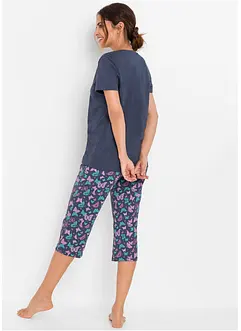 Pyjamas med capribukse, bonprix